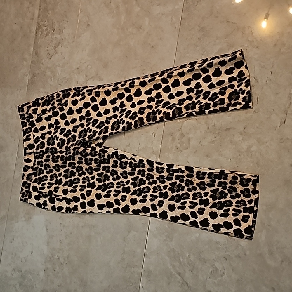 ZARA Leppard Pants